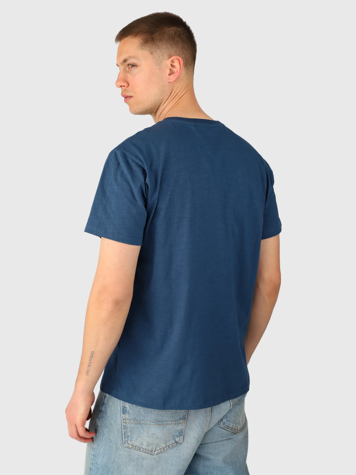 Whiterly Men T-shirt | Night Blue - Image 4