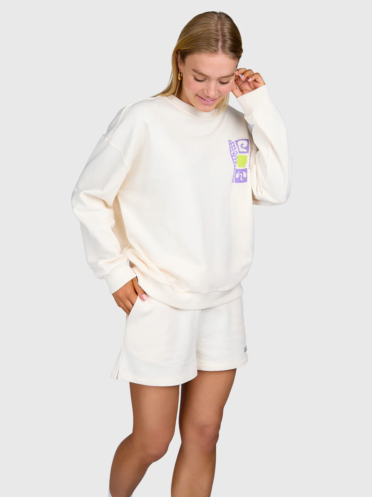 Yanouka Women Sweater | Cream - Image 3